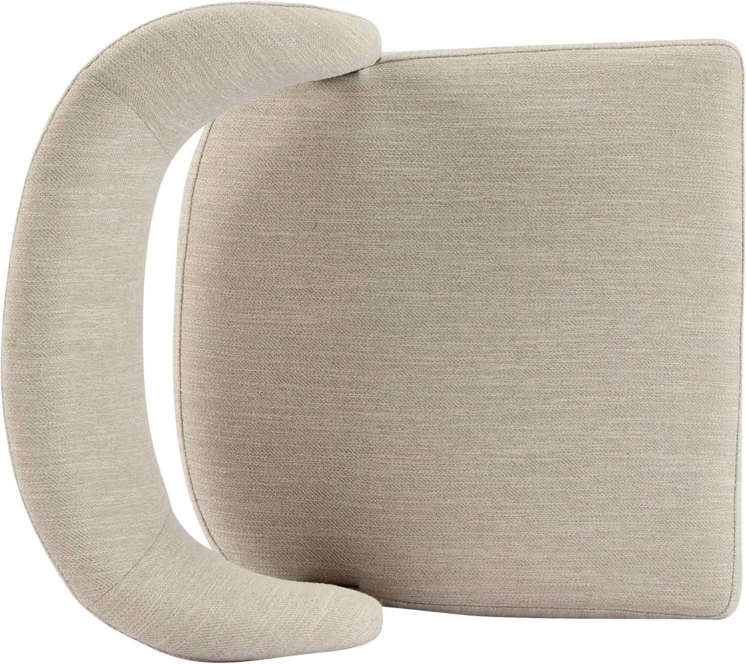 image:imageChristopher Knight Home Hanie Modern Upholstered Dining Chair Set of 2 Curved Backrest Kitchen Side Chair Wooden Armless Dining Room Chair Extra Seat for Living Room WalnutBeigeWalnutbeige