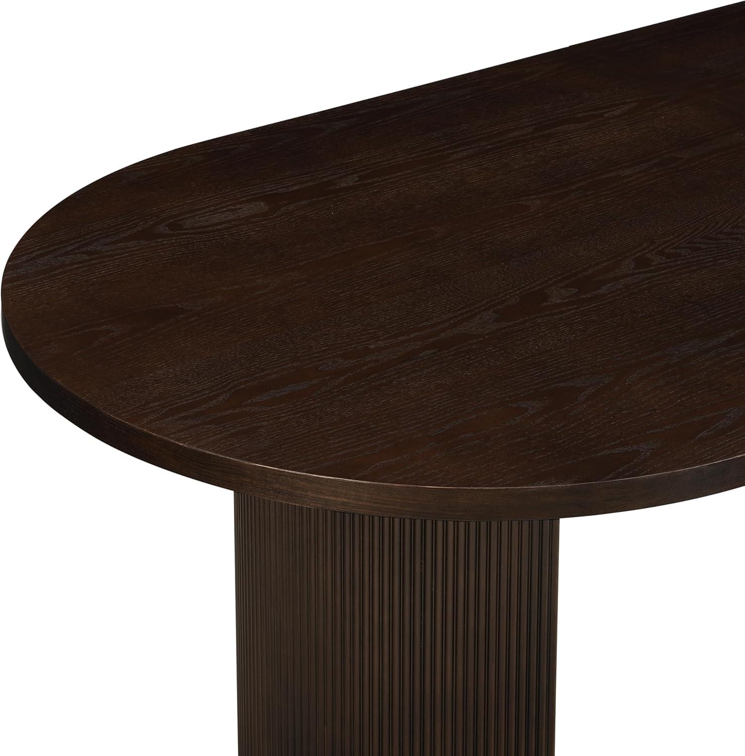 image:imageChristopher Knight Home Inmax Modern Dining Table Set for 6 Oval Kitchen Table and Dining Chairs Set of 6 Rubberwood Dining Room Table Set for 6 Light BeigeLight AshBeigeespresso