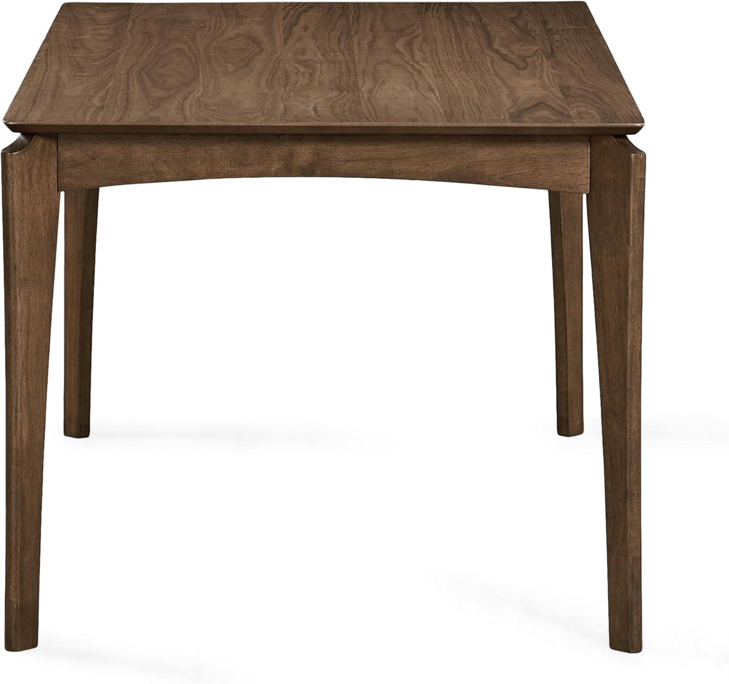 image:imageChristopher Knight Home Luci Modern Dining Table Set for 6 Kitchen Table with Dining Chairs Set of 6 Solid Wood Dining Room Table Set for 6 BeigeWalnutBeigewalnut