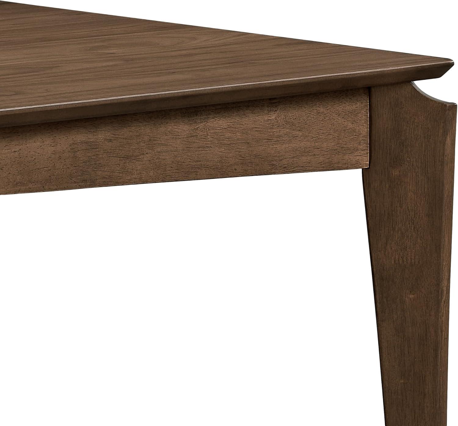 image:imageChristopher Knight Home Luci Modern Dining Table Set for 6 Kitchen Table with Dining Chairs Set of 6 Solid Wood Dining Room Table Set for 6 BeigeWalnutBeigewalnut