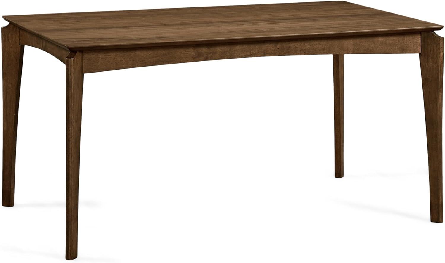 image:imageChristopher Knight Home Luci Modern Dining Table Set for 6 Kitchen Table with Dining Chairs Set of 6 Solid Wood Dining Room Table Set for 6 BeigeWalnutBeigewalnut