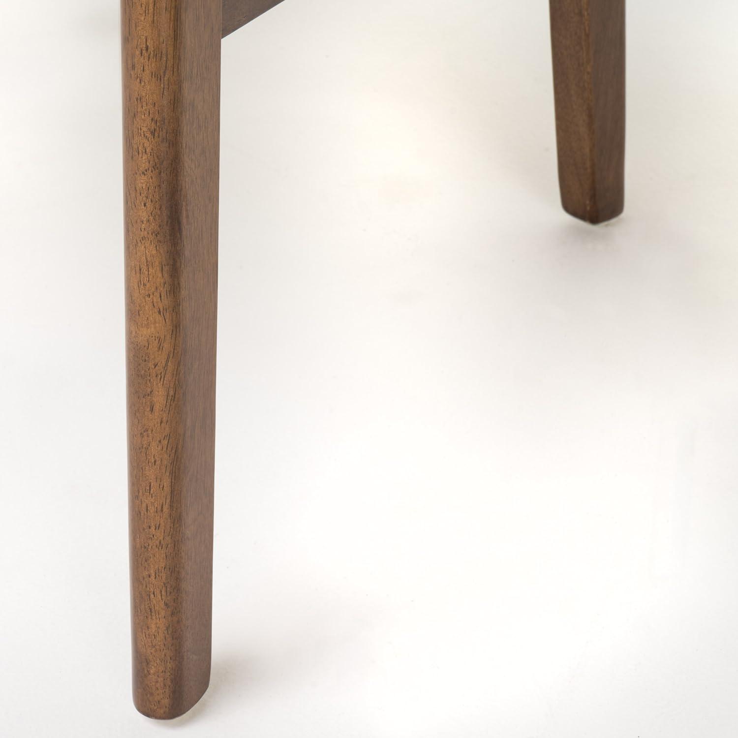 image:imageChristopher Knight Home Lucious Fabric Walnut Finish Dining Chairs 2Pcs Set Mint