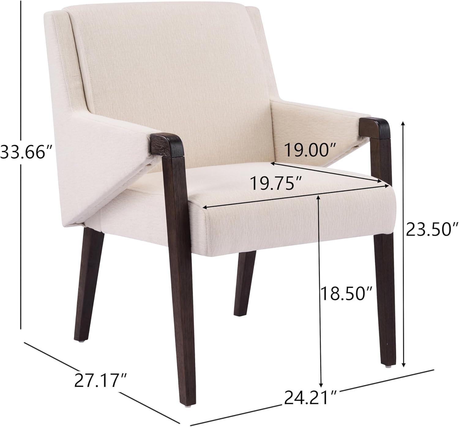 image:imageChristopher Knight Home Scout Modern Dining Table Set for 6 Rectangular Kitchen Table and Dining Chairs Set of 6 Rubberwood Dining Room Table Set for 6 Light BrownEspressoBeigeespresso
