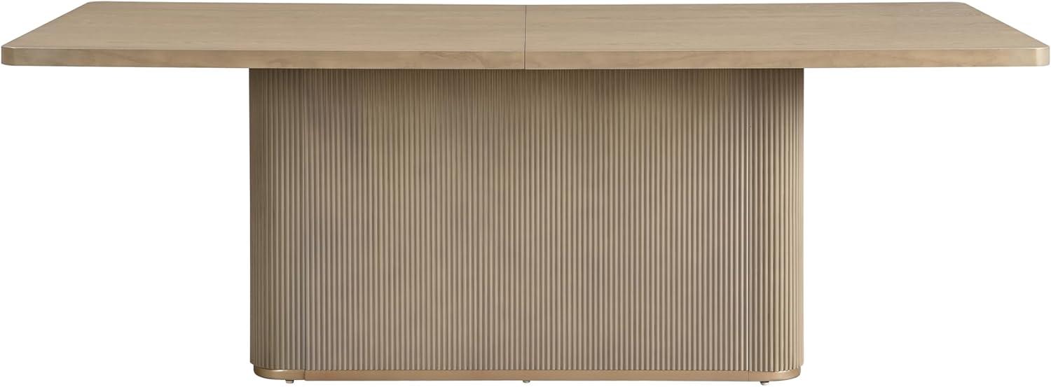 image:imageChristopher Knight Home Scout Modern Dining Table Set for 6 Rectangular Kitchen Table and Dining Chairs Set of 6 Rubberwood Dining Room Table Set for 6 Light BrownEspressoLight Beigenatural