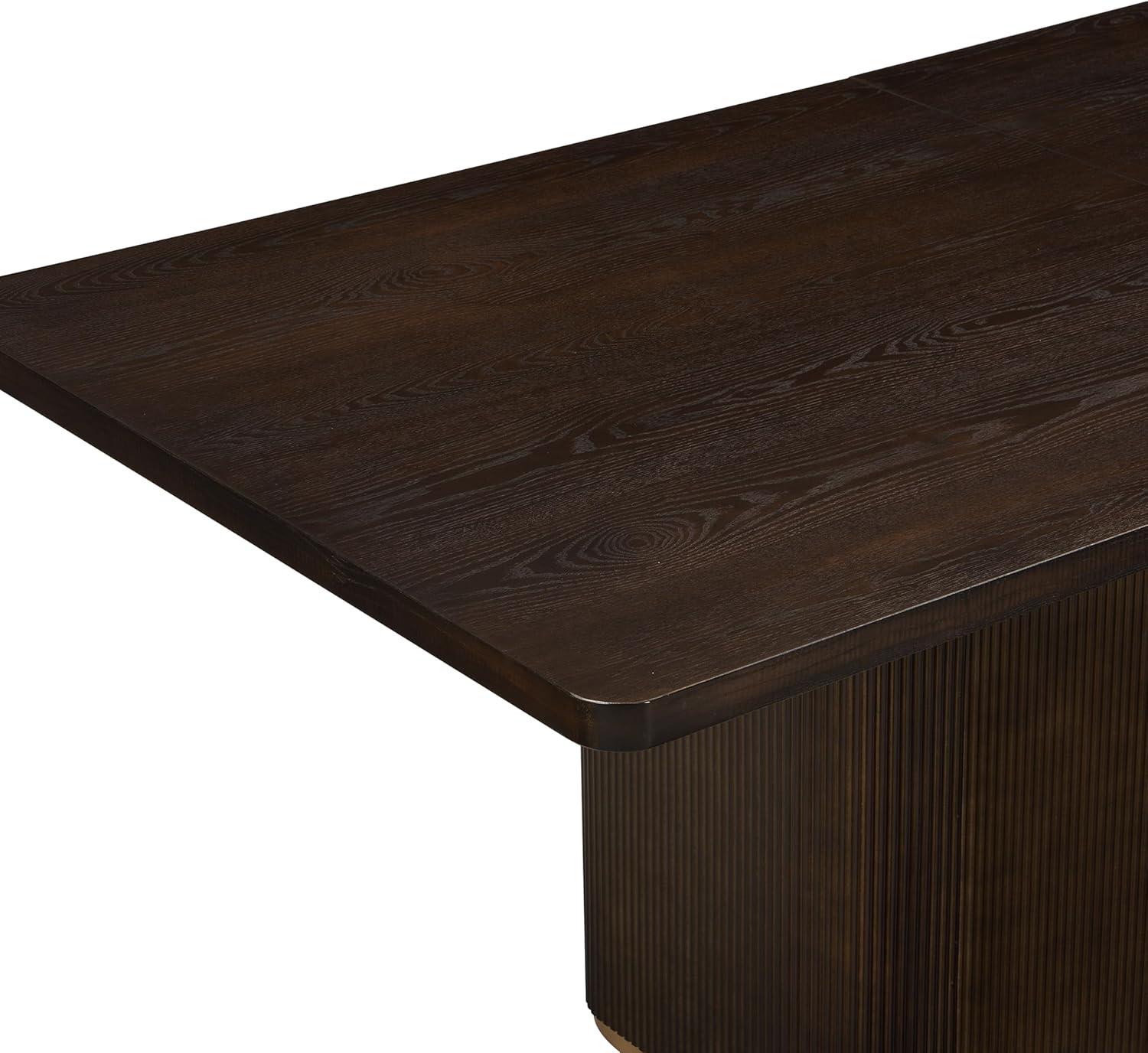 image:imageChristopher Knight Home Scout Modern Dining Table Set for 6 Rectangular Kitchen Table and Dining Chairs Set of 6 Rubberwood Dining Room Table Set for 6 Light BrownEspressoBeigeespresso