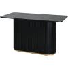 Christopher Knight Home Elle 5 Piece Bar Table And Chairs Set For 4, Modern Counter Height Table And Chairs Set For Kitchen/Dining Room, Boucle Upholstered Counter Stools with Metal Frame, Black+Beige(Black+beige)