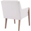 Christopher Knight Home Maya 7 Piece Dining Table Set For 6, Wooden Table With U-shaped Trestle Base And Upholstered Arm Chairs, Modern Dining Set For Kitchen And Dining Room Furniture,Beige+Light Ash