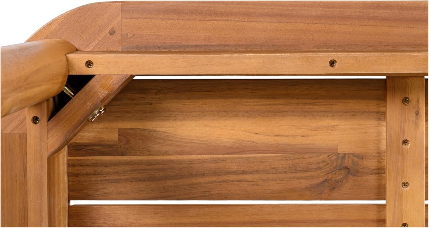 image:imageChristopher Knight Home Migas Patio Acacia Wood Dining Table Indoor and Outdoor Dining Room Table for 68 Persons Rectangular Dining Table for BackyardGarden Teak