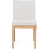 Christopher Knight Home Kwane Mid-Century Modern 5 Piece Dining Set, Light Beige and Natural Oak