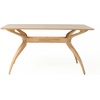 Christopher Knight Home Kwane Mid-Century Modern 5 Piece Dining Set, Light Beige and Natural Oak