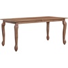 Christopher Knight Home Shawen Extendable Dining Table Set for 6, Expandable Kitchen Table and Dining Chairs Set of 6, Solid Wood Dining Room Table Set for 6, White+Walnut(White+walnut)