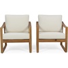 Teak and Beige