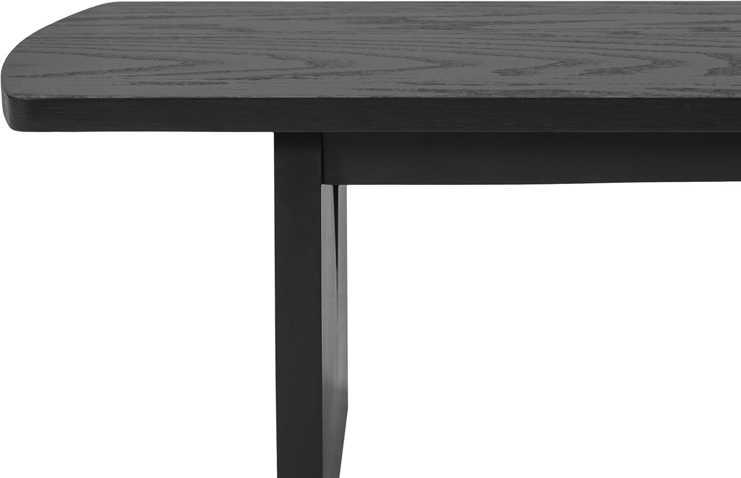 image:imageChristopher Knight Home 63 W Dining Bench Modern Farmhouse Entryway Bench Indoor Solid Wood Bench with Acacia Legs amp MDF Seat Long Bench for Dining Room Bedroom End of Bed Hallway 400 lbs Black