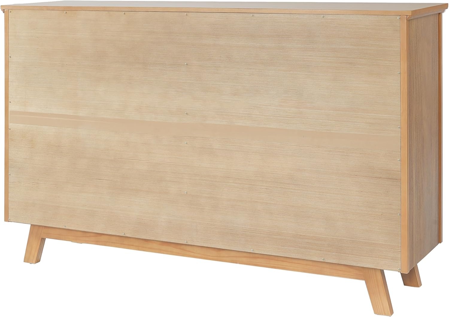image:imageChristopher Knight Home Arimo Modern Storage Cabinet with Glass Doors Wooden Display Cabinet with Shelves and 4 Doors Accent Cabinet for Living RoomKitchen Spacious Dining Room Cupboard Natural