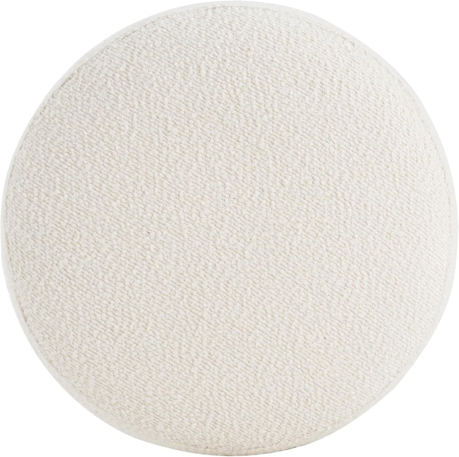 image:imageChristopher Knight Home Cora Counter Height Bar Stools Set of 4 Boucle Fabric Round Bar Stool for Kitchen Island Wooden Backless Dining Room Chair Counter Stool with Footrest NaturalBeigeBlackbeige