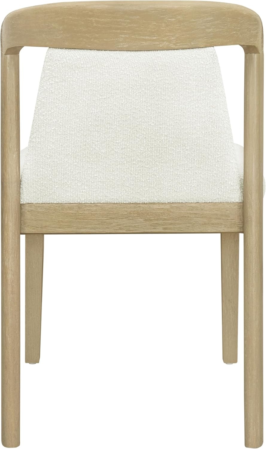image:imageChristopher Knight Home Falei Boucle Upholstered Dining Chair Set of 2 Curved Backrest Kitchen Side Chair Wooden Armless Dining Room Chair Extra Seat for Living Room WalnutLight BrownNatural Ashbeige