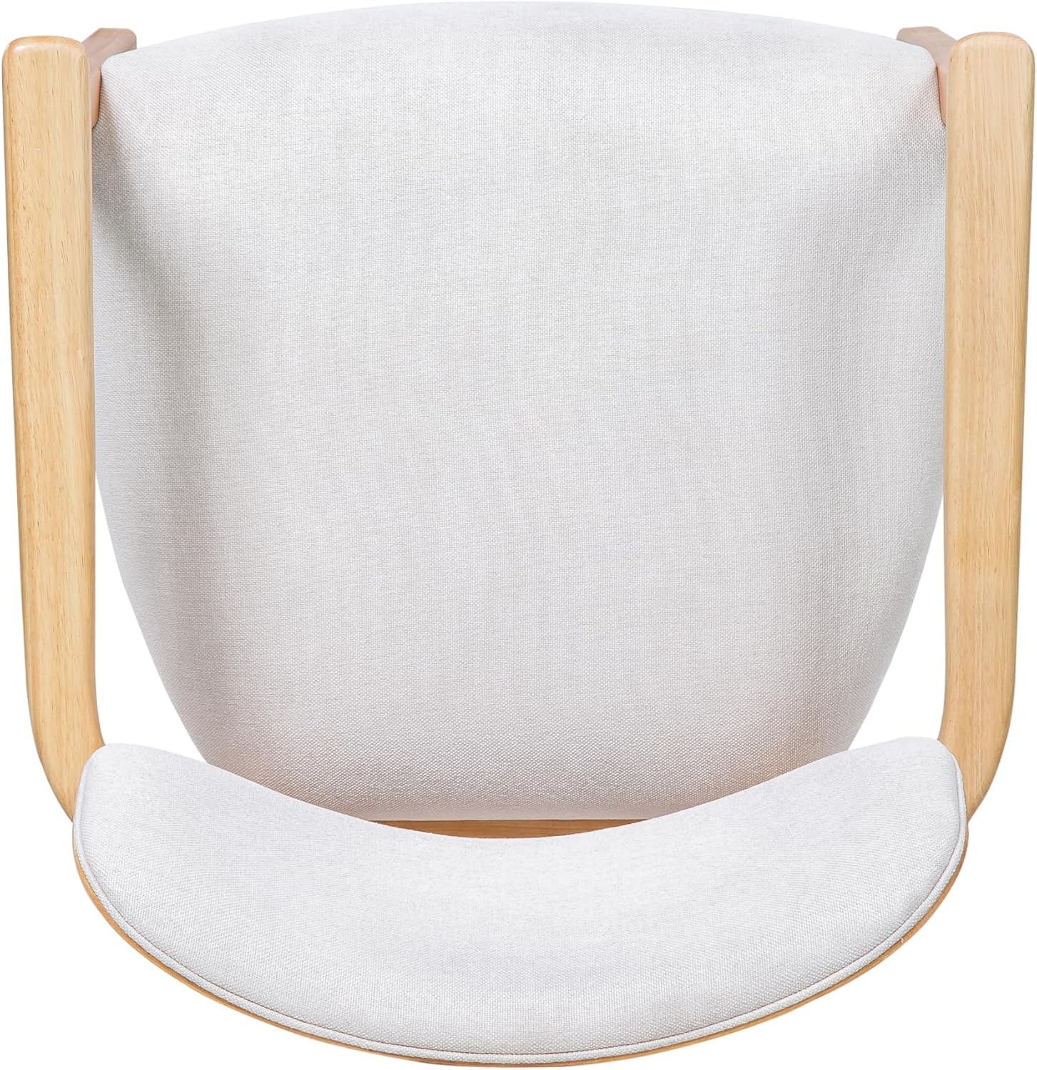 image:imageChristopher Knight Home Hannes Modern Round Dining Table Set for 4 5 Piece Dining Room Table Set for 4 Rubberwood Kitchen Table and Dining Chair Set of 4 NaturalMilky White