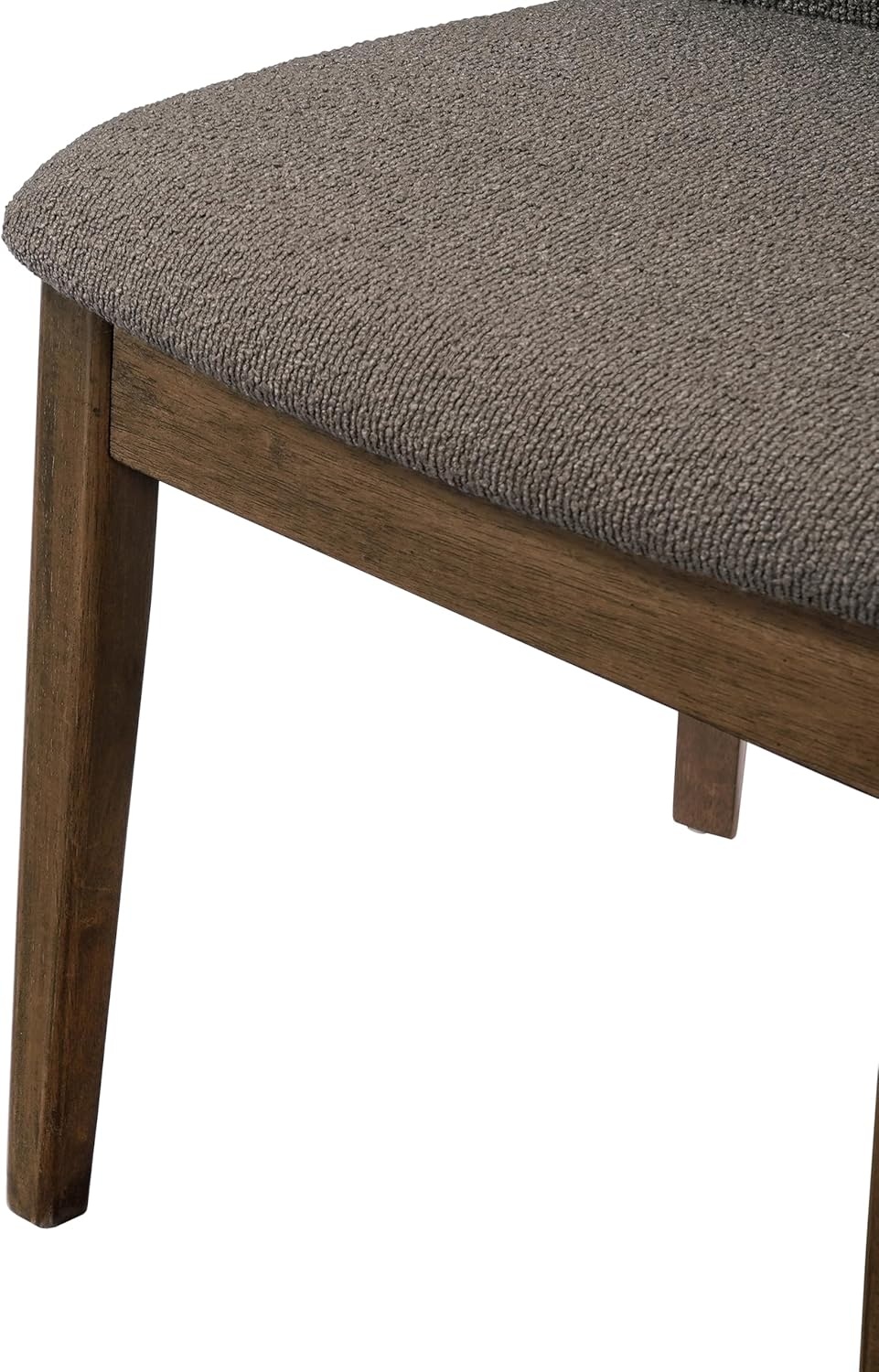 image:imageChristopher Knight Home Lucian Modern Dining Table Set for 6 Kitchen Table and Dining Chairs Set of 6 Solid Wood Dining Room Table Set for 6 BeigeWalnutBrownwalnut