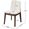 Christopher Knight Home Lucian Modern Dining Table Set for 6, Kitchen Table and Dining Chairs Set of 6, Solid Wood Dining Room Table Set for 6, Beige+Walnut(Beige+walnut)