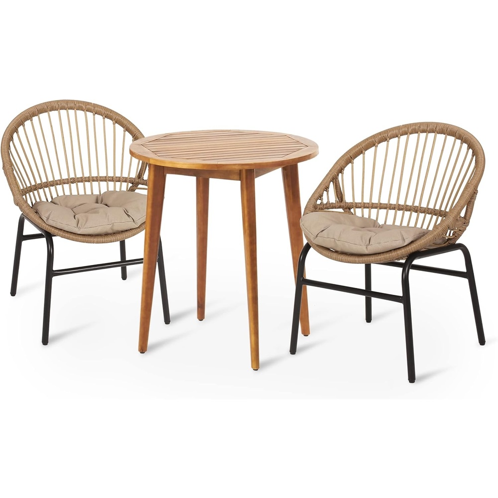 image:imageChristopher Knight Home Aldrich Dining Sets Light Brown Beige Teak
